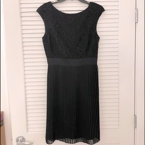 Ted Baker black lace top dress